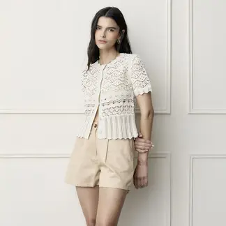 BASEMENT - Cardigan Mujer Tejido Slim