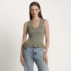 BASEMENT - Top Mujer Sin mangas