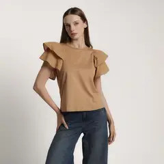 BASEMENT - Camiseta Mujer Manga corta