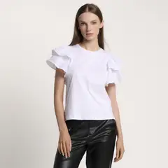 BASEMENT - Camiseta Mujer Manga corta