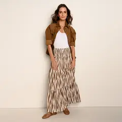 UNIVERSITY CLUB - Falda Larga Mujer