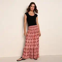 UNIVERSITY CLUB - Falda Larga Mujer