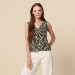 UNIVERSITY CLUB - Blusa Mujer Sin mangas