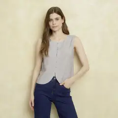 UNIVERSITY CLUB - Blusa Mujer Sin mangas