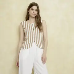 UNIVERSITY CLUB - Blusa Mujer Sin mangas