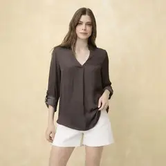 UNIVERSITY CLUB - Blusa Mujer Manga larga