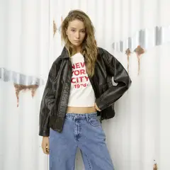 DENIMLAB - Chaqueta Bomber Mujer