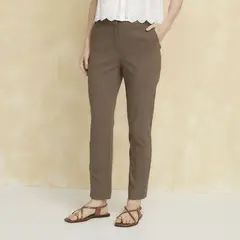 UNIVERSITY CLUB - Pantalon Skinny Mujer Tiro alto