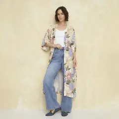 UNIVERSITY CLUB - Kimono Mujer con Estampado