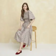 UNIVERSITY CLUB - Vestido Mujer Medio Casual con Estampado