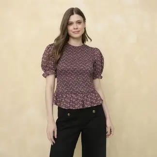 UNIVERSITY CLUB - Blusa Mujer con Estampado Manga corta