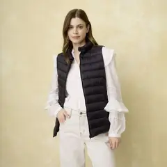 UNIVERSITY CLUB - Chaleco Mujer Acolchado Slim