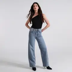 MOSSIMO - Jean Recto Tiro medio Mujer