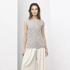 APOLOGY - Blusa Mujer Tejido Sin mangas