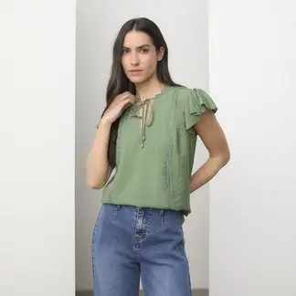 APOLOGY - Blusa Mujer Manga corta