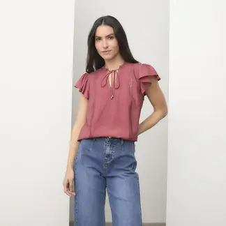 APOLOGY - Blusa Mujer Manga corta
