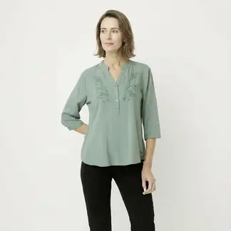 NEWPORT - Blusa Mujer Manga 3/4