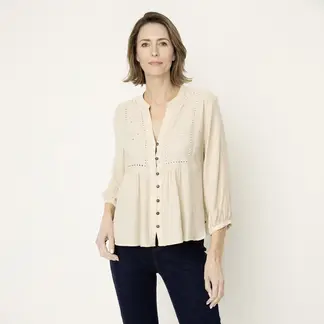 NEWPORT - Blusa Mujer Manga larga