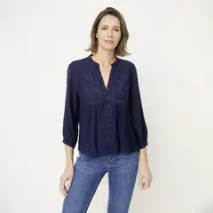NEWPORT - Blusa Mujer Manga larga