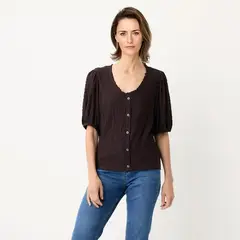 NEWPORT - Blusa Mujer Manga corta
