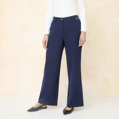 SOUTHLAND - Pantalón Wide leg Mujer Tiro medio Stefano Cocci