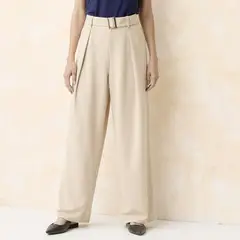 SOUTHLAND - Pantalón Recto Mujer Tiro alto Stefano Cocci