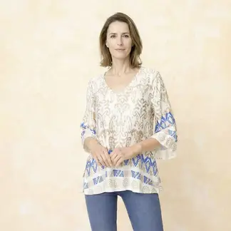 SOUTHLAND - Blusa Mujer Manga 3/4