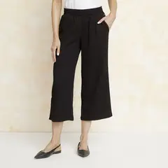SOUTHLAND - Pantalón Culotte Mujer Tiro medio