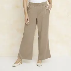 SOUTHLAND - Pantalón Wide leg Mujer Tiro medio Stefano Cocci