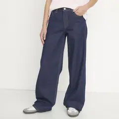 SYBILLA - Jean Wide leg Tiro medio Mujer