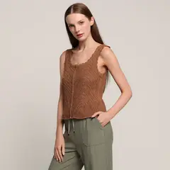 BASEMENT - Top Mujer Sin mangas