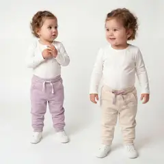 YAMP - Jogger para Bebé niña Pack de 2 unidades de Algodón