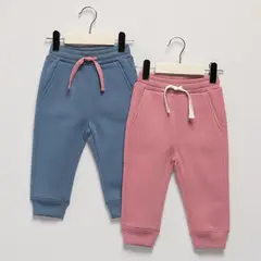 YAMP - Jogger para Bebé niña Pack de 2 unidades de Algodón