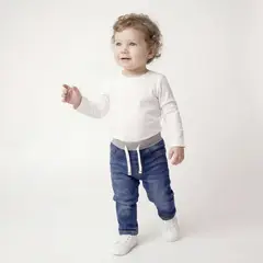 YAMP - Jean Para Bebé niño De Algodón