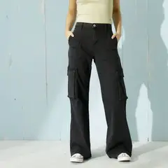 DOO AUSTRALIA - Jean Cargo Mujer Tiro medio