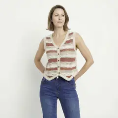 NEWPORT - Chaleco Mujer Slim fit