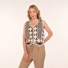 NEWPORT - Chaleco Mujer Slim fit