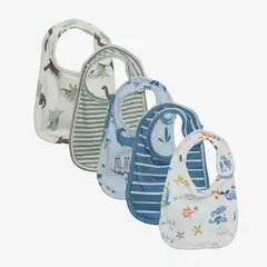 YAMP - Baberos para bebés pack de 5 unidades