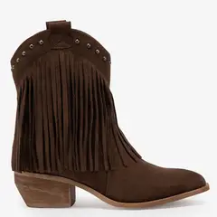 SYBILLA - Botas texanas para Mujer con tacón Cónico Flec