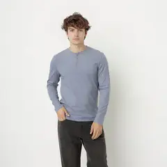 BEARCLIFF - Camiseta Hombre Manga larga