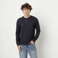 BEARCLIFF - Camiseta Hombre Manga larga