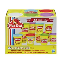 PLAY DOH - Masas y plastilinas Play Doh: 12 latas clásicas
