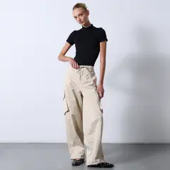 DENIMLAB - Pantalón Slouchy Mujer Tiro medio