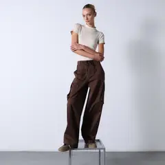 DENIMLAB - Pantalón Ballon Mujer Tiro medio