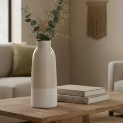 MICA - FLORERO BEIGE 40CM