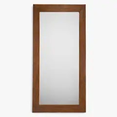 BASEMENT HOME - Espejo Decorativo Pared De Cuerpo Entero 180X80 Cm Madera