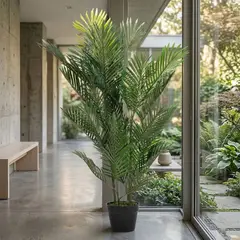 MICA - Palmera Planta Artificial 120 Cm Decoración