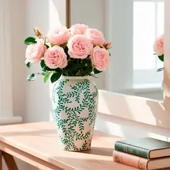 ROBERTA ALLEN - Jarrón Cerámica 30 cm 18 cm