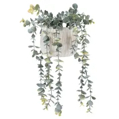 MICA - Planta Artificial Eucaliptus Colgante 78 Cm Decoración