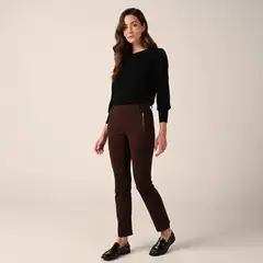 STEFANO COCCI - Pantalón Skinny Mujer Tiro alto